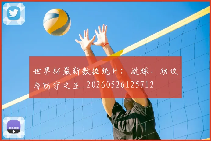 世界杯最新数据统计：进球、助攻与防守之王_20260526125712